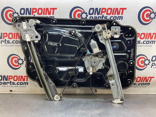 2007 Infiniti V35 G35 Passenger Right Window Regulator Assembly OEM 14BCZF3 - On Point Parts Inc