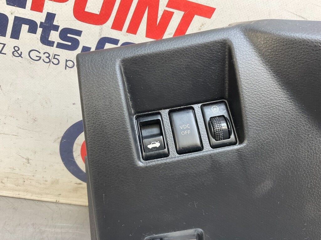 2007 Infiniti V35 G35 Driver Left Lower Dash Panel with Switches OEM 14BCZF7 - On Point Parts Inc