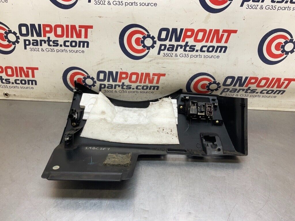 2007 Infiniti V35 G35 Driver Left Lower Dash Panel with Switches OEM 14BCZF7 - On Point Parts Inc