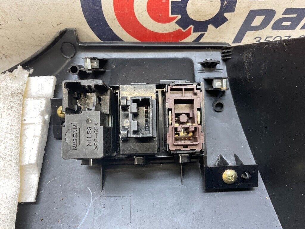 2007 Infiniti V35 G35 Driver Left Lower Dash Panel with Switches OEM 14BCZF7 - On Point Parts Inc
