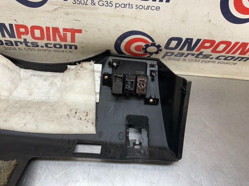 2007 Infiniti V35 G35 Driver Left Lower Dash Panel with Switches OEM 14BCZF7 - On Point Parts Inc