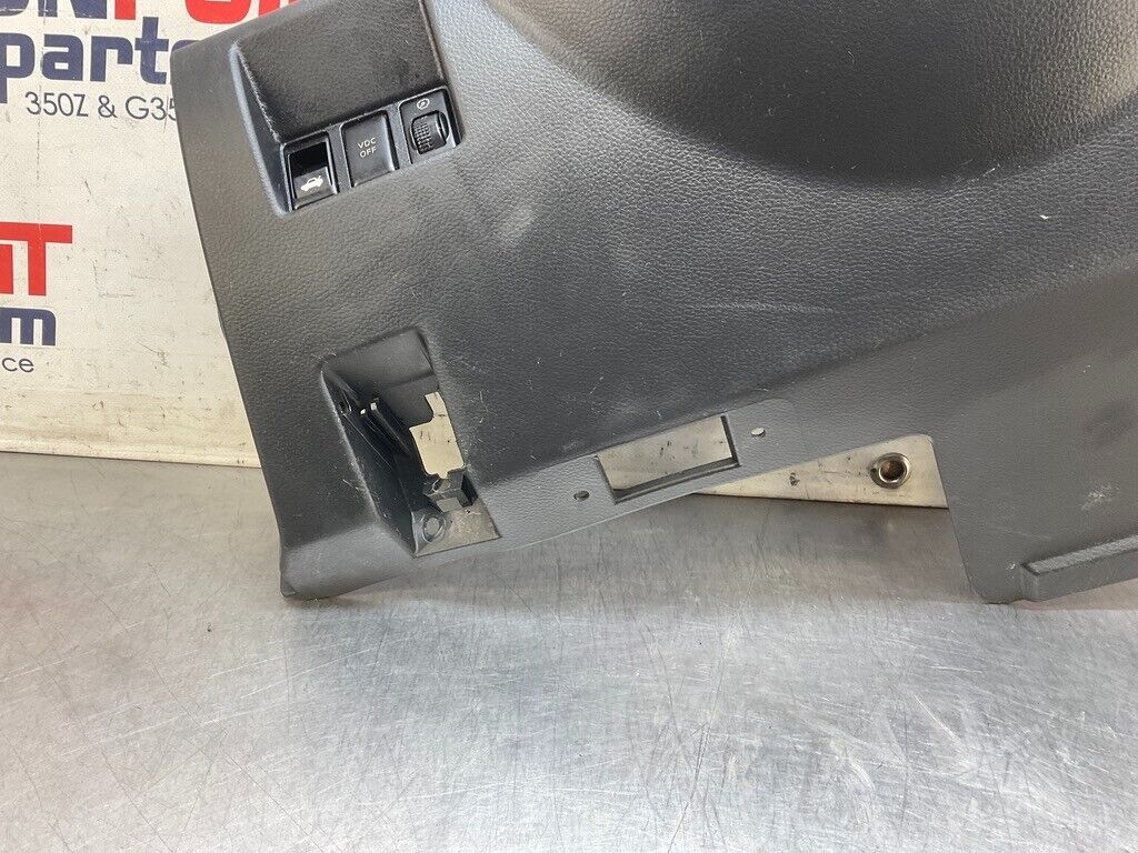 2007 Infiniti V35 G35 Driver Left Lower Dash Panel with Switches OEM 14BCZF7 - On Point Parts Inc