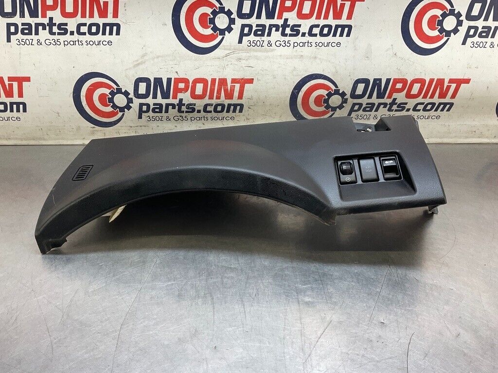 2007 Infiniti V35 G35 Driver Left Lower Dash Panel with Switches OEM 14BCZF7 - On Point Parts Inc