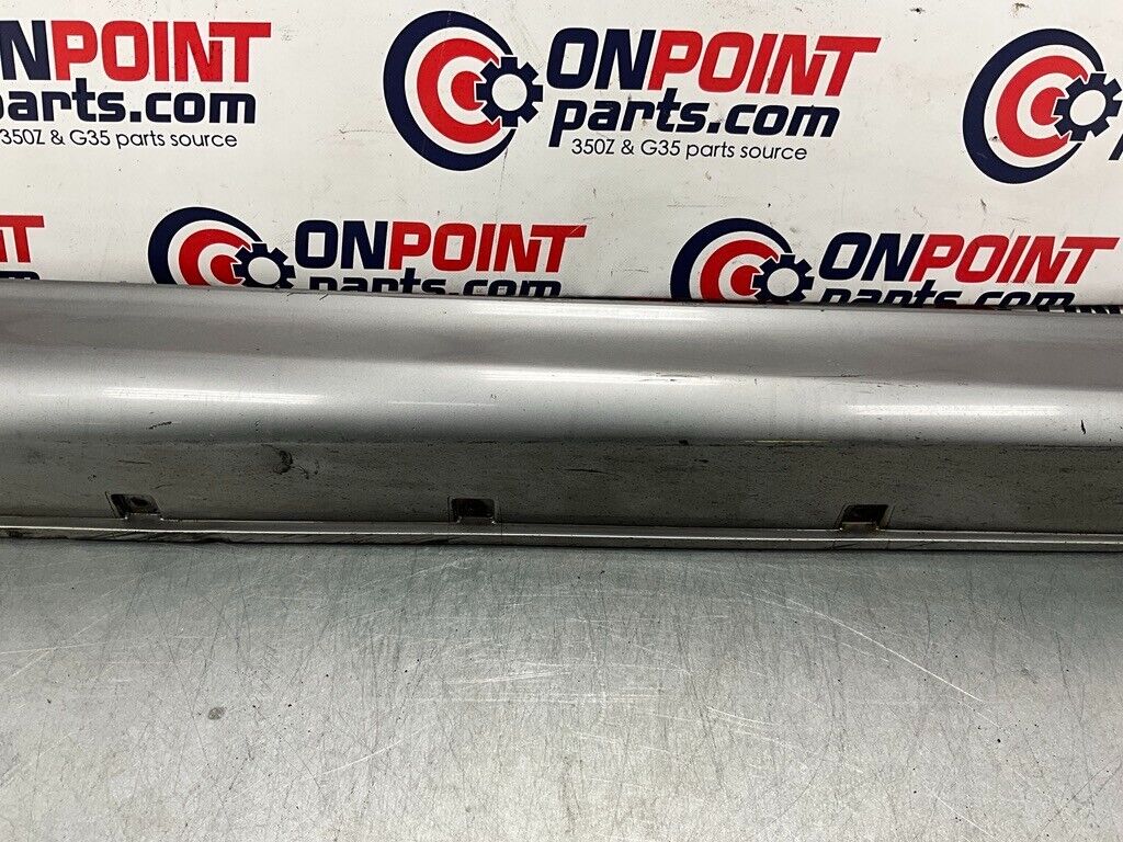 2007 Infiniti V35 G35 Passenger Right Sport Rocker Panel Side Skirt OEM 14BCZF5 - On Point Parts Inc