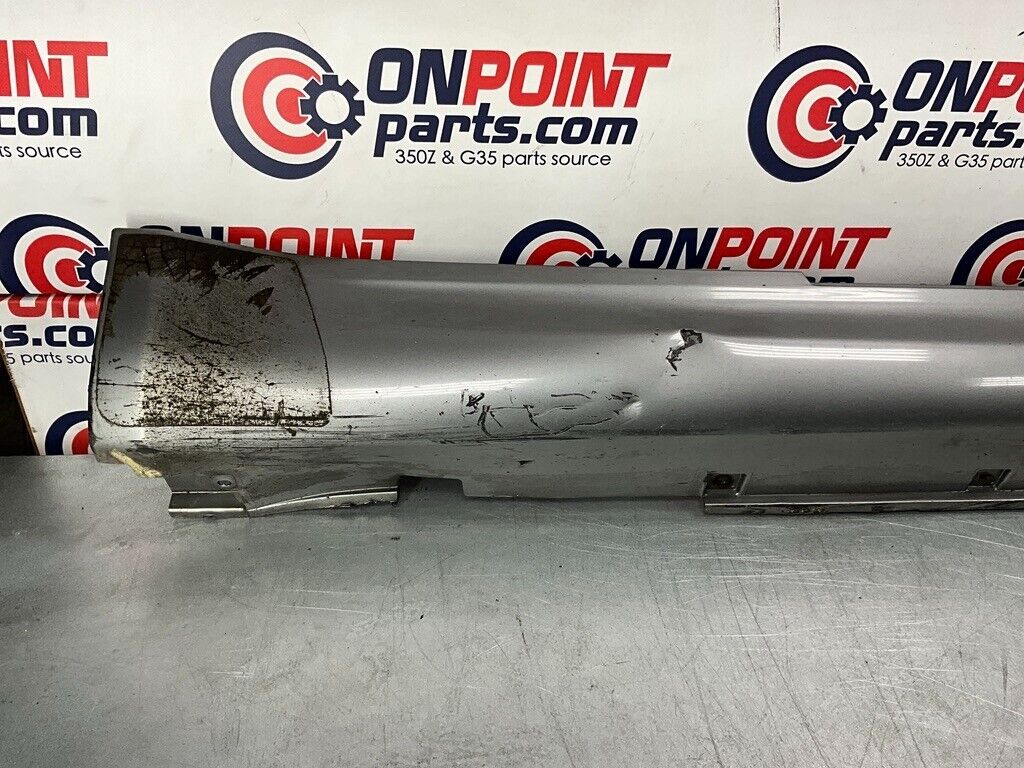 2007 Infiniti V35 G35 Passenger Right Sport Rocker Panel Side Skirt OEM 14BCZF5 - On Point Parts Inc