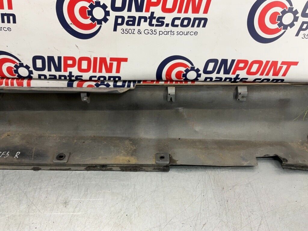 2007 Infiniti V35 G35 Passenger Right Sport Rocker Panel Side Skirt OEM 14BCZF5 - On Point Parts Inc