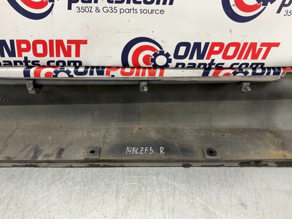 2007 Infiniti V35 G35 Passenger Right Sport Rocker Panel Side Skirt OEM 14BCZF5 - On Point Parts Inc