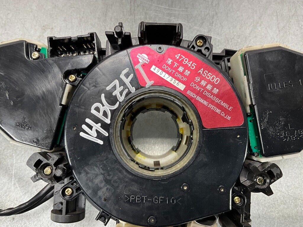 2007 Infiniti V35 G35 Steering Wheel Clock Spring with Switches OEM 14BCZFC - On Point Parts Inc