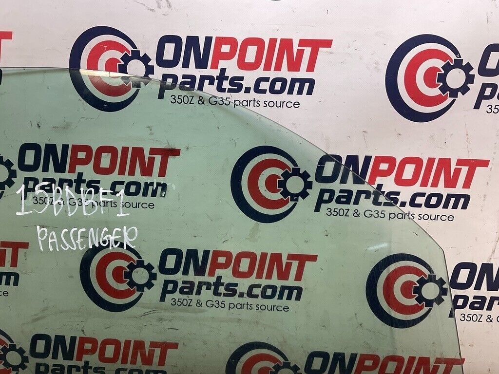 2005 Nissan Z33 350Z Passenger Right Window Glass OEM 15BDBF1 - On Point Parts Inc