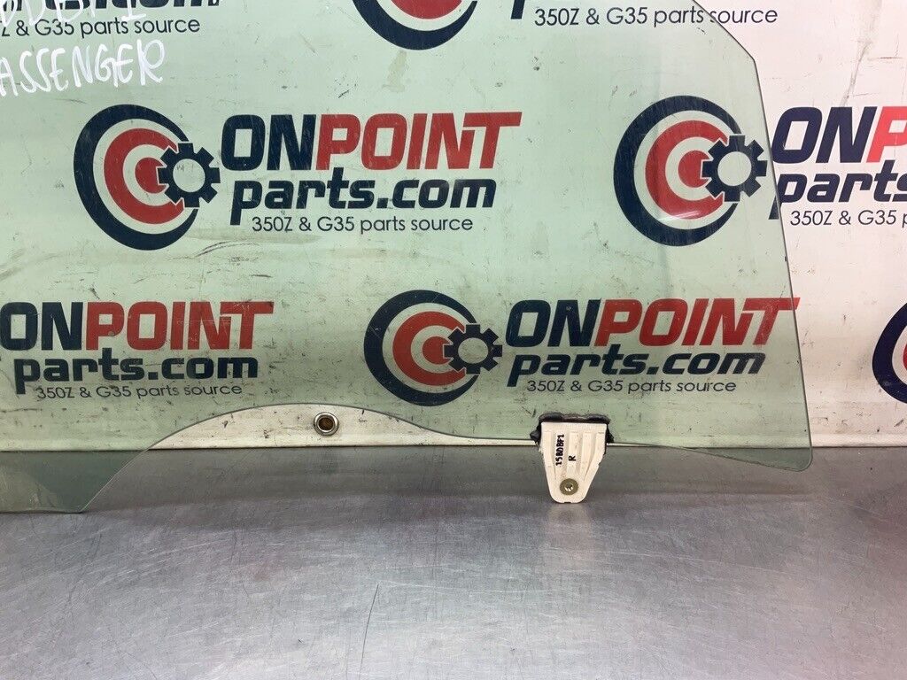 2005 Nissan Z33 350Z Passenger Right Window Glass OEM 15BDBF1 - On Point Parts Inc