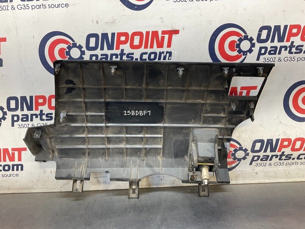 2005 Nissan Z33 350Z Lower Dash Panel Trim with Power Supply 68108 OEM 15BDBF7 - On Point Parts Inc