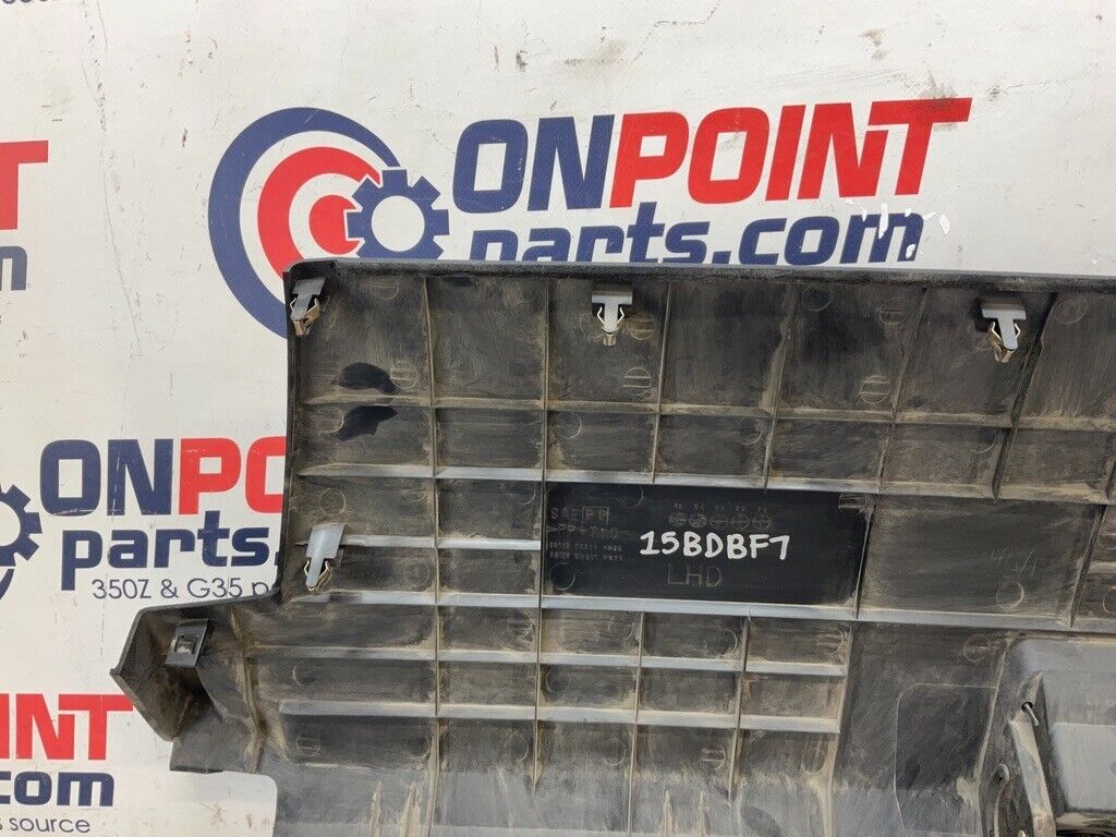 2005 Nissan Z33 350Z Lower Dash Panel Trim with Power Supply 68108 OEM 15BDBF7 - On Point Parts Inc