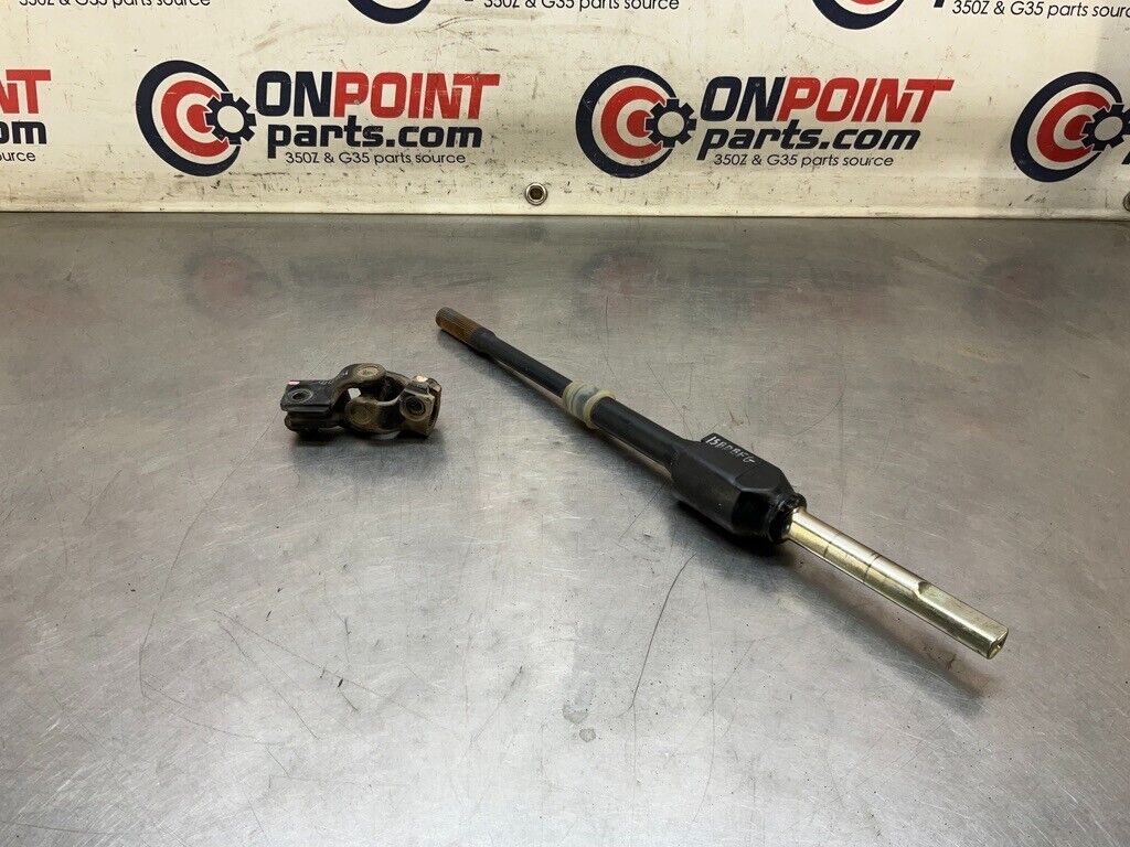 2005 Nissan Z33 350Z Lower Steering Column Shaft and U-Joint Knuckle OEM 15BDBFG - On Point Parts Inc