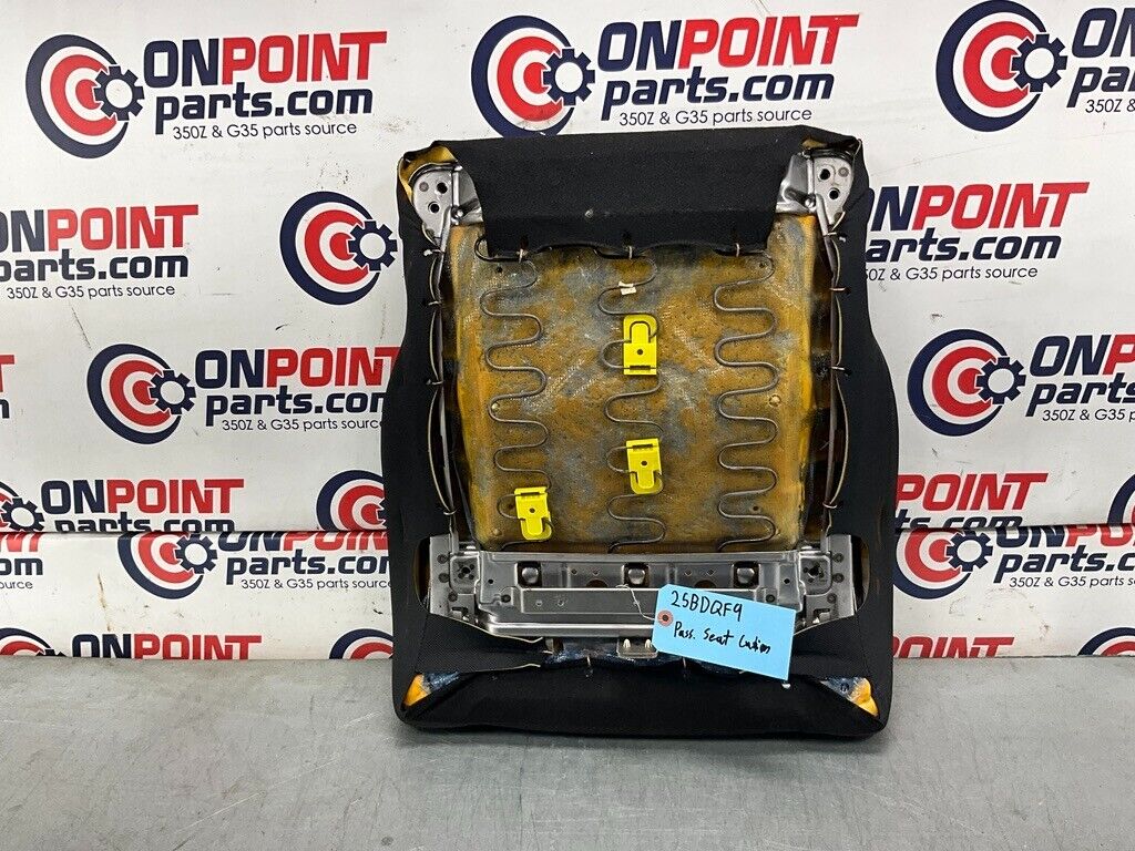 2004 Nissan Z33 350Z Passenger Right Cloth Seat Cushion Oem 25Bdqf9 - On Point Parts Inc