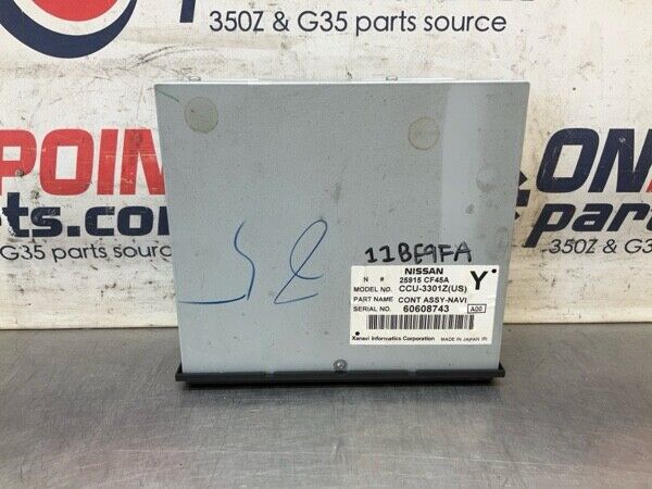 2006 Infiniti V35 G35 Dvd Player Changer Oem 11Be9Fa - On Point Parts Inc