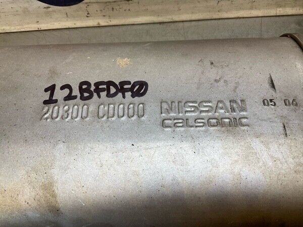 2005 Nissan Z33 350Z Exhaust Mid Pipe Resonator Oem 12Bfdf0 - On Point Parts Inc