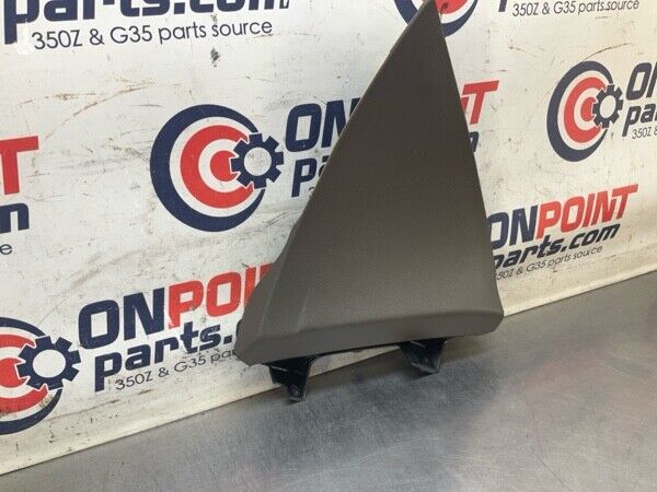2008 Infiniti V36 G37 Front Passenger Center Console Kick Panel Trim Oem 24Bfkfe - On Point Parts Inc
