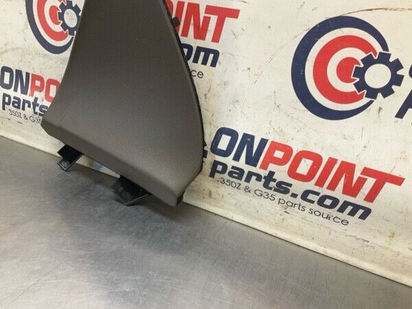 2008 Infiniti V36 G37 Front Passenger Center Console Kick Panel Trim Oem 24Bfkfe - On Point Parts Inc