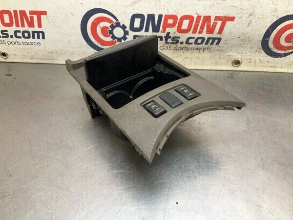 2008 Infiniti V36 G37 Front Center Console Cup Holder Insert Oem 24Bfkfc - On Point Parts Inc