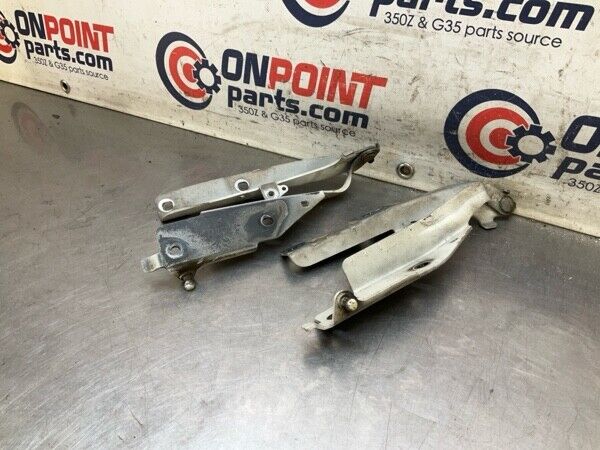 08-13 Infiniti V36 G37 Coupe Hood Hinges Oem 24Bfkfc - On Point Parts Inc