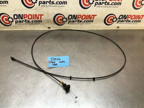2005 Nissan Z33 350Z Front Driver Hood Release Cable Oem 11Bfyfa - On Point Parts Inc