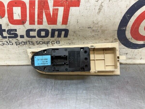 2007 Bmw E92 328I Driver Master Door Window Lock Switch Oem 23Bg6Fa - On Point Parts Inc