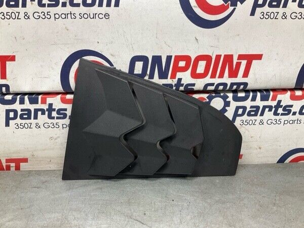 2004 Nissan Z33 350Z Driver Quarter Glass Window Louver Cover Trim  22Bgwfc - On Point Parts Inc