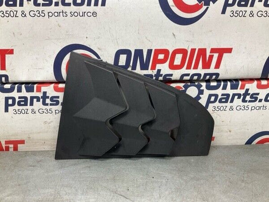 2004 Nissan Z33 350Z Driver Quarter Glass Window Louver Cover Trim  22Bgwfc - On Point Parts Inc