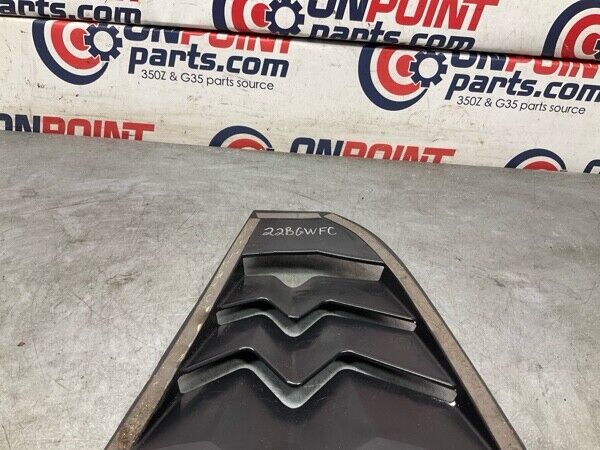 2004 Nissan Z33 350Z Driver Quarter Glass Window Louver Cover Trim  22Bgwfc - On Point Parts Inc
