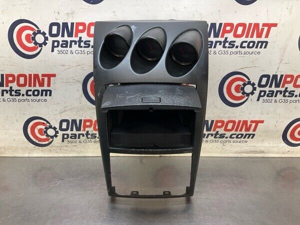 2004 Nissan Z33 350Z Center Dash Storage Bezel Trim With Gauages Oem 22Bgwf7 - On Point Parts Inc