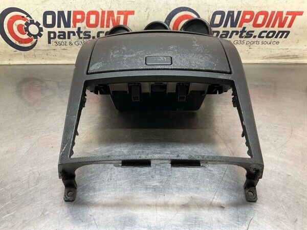 2004 Nissan Z33 350Z Center Dash Storage Bezel Trim With Gauages Oem 22Bgwf7 - On Point Parts Inc