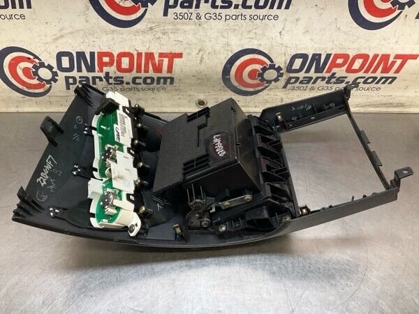 2004 Nissan Z33 350Z Center Dash Storage Bezel Trim With Gauages Oem 22Bgwf7 - On Point Parts Inc