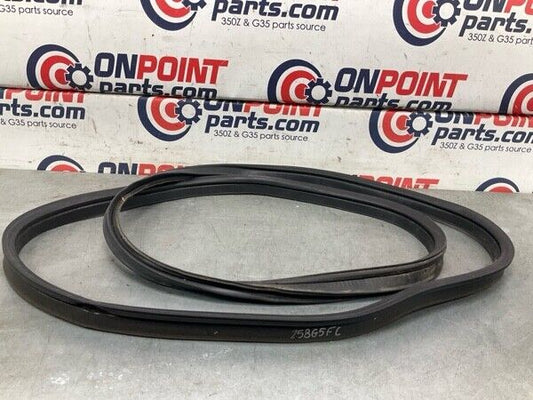 2008 Infiniti V36 G37 Rear Coupe Interior Hatch Weatherstrip Seal Oem 25Bg5Fc - On Point Parts Inc