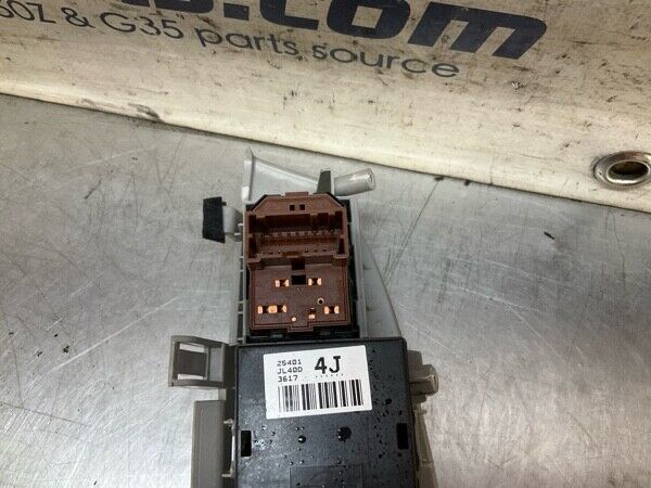 2008 Infiniti V36 G37 Front Driver Master Door Window Lock Switch Oem 25Bg5Fa - On Point Parts Inc