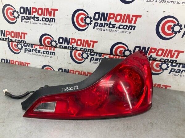 2008 Infiniti V36 G37 Passenger Tail Light Assembly Oem 25Bg5F2 - On Point Parts Inc