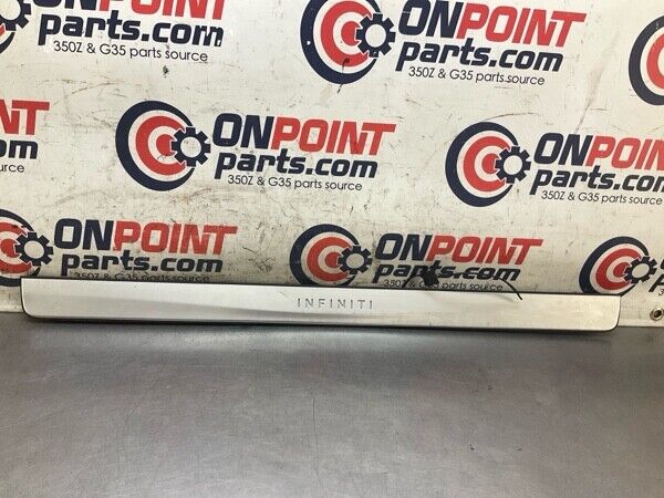 2017 Infiniti V37 Q60 Front Passenger Door Threshold Kick Plate Trim Oem 14Bhgf7 - On Point Parts Inc