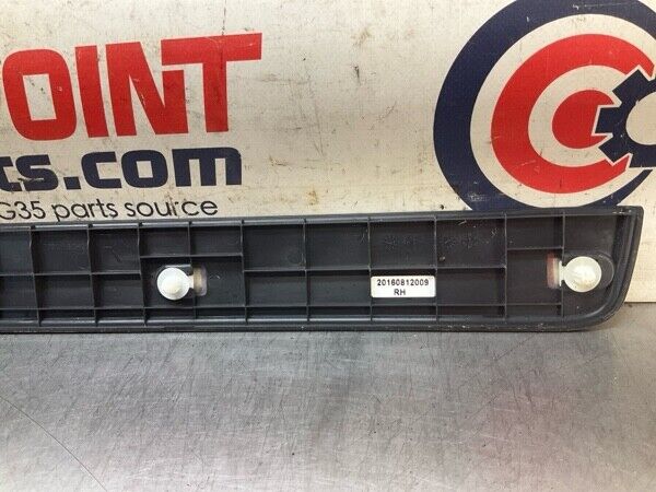 2017 Infiniti V37 Q60 Front Passenger Door Threshold Kick Plate Trim Oem 14Bhgf7 - On Point Parts Inc