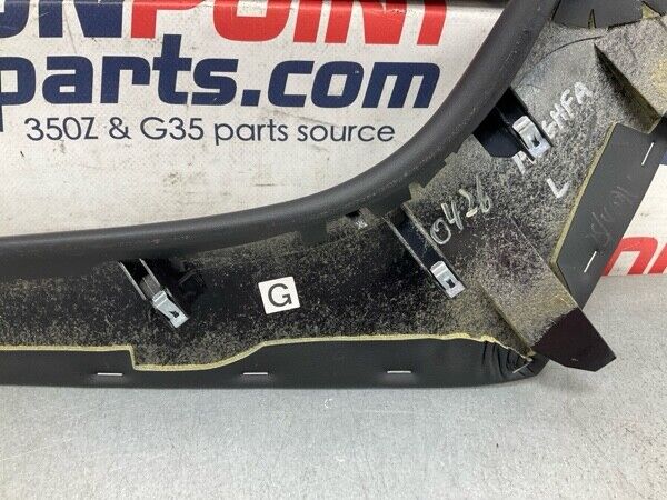 2017 Infiniti V37 Q60 Driver Center Console Padded Panel Trim Oem 14Bhgfa - On Point Parts Inc