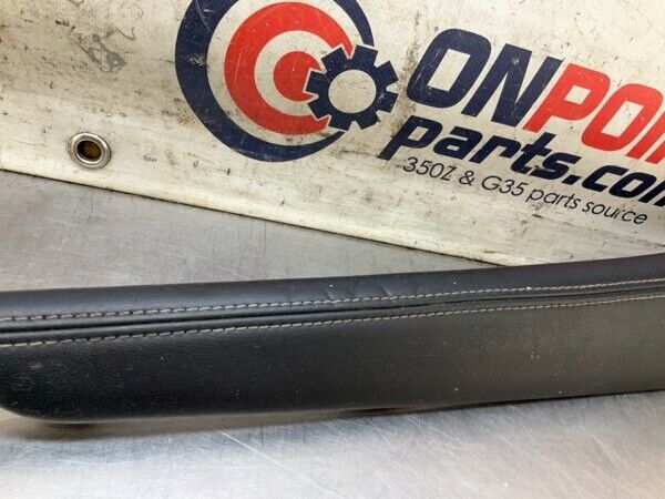 2017 Infiniti V37 Q60 Passenger Center Console Padded Panel Trim Oem 14Bhgfe - On Point Parts Inc