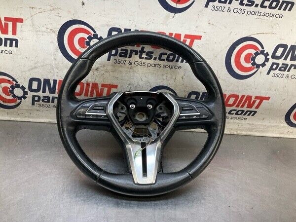 2017 Infiniti V37 Q60 Front Driver Steering Wheel Oem 14Bhgfg - On Point Parts Inc