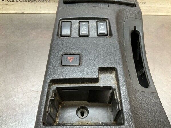 2005 Nissan Z33 350Z Front At Center Console Assembly With Switches Oem 25Bhtf8 - On Point Parts Inc