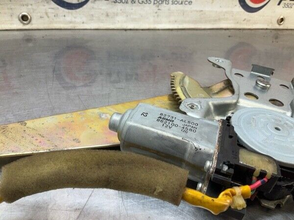 2006 Infiniti V35 G35 Rear Driver Window Motor Regulator Asm Oem 23Bh1Fg - On Point Parts Inc