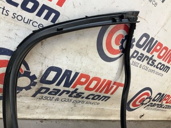 2006 Infiniti V35 G35 Rear Driver Quarter Window Glass Weatherstrip Oem 23Bh1Fa - On Point Parts Inc