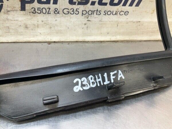 2006 Infiniti V35 G35 Rear Driver Quarter Window Glass Weatherstrip Oem 23Bh1Fa - On Point Parts Inc