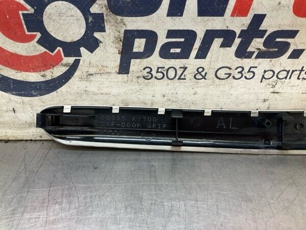 2006 Infiniti V35 G35 Rear Driver Door Panel Grab Handle Finisher Trim  23Bh1Fa - On Point Parts Inc