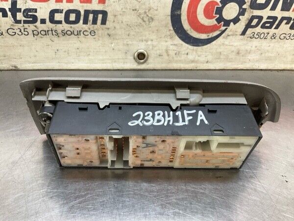 2006 Infiniti V35 G35 Front Driver Master Door Window Lock Switch Oem 23Bh1Fa - On Point Parts Inc