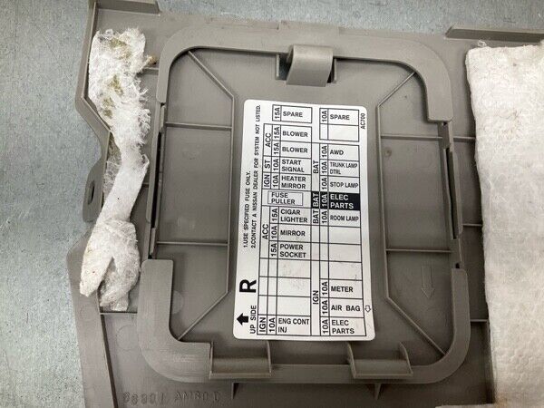 2006 Infiniti V35 G35 Front Driver Lower Kick Fuse Panel Trim Oem 23Bh1Fc - On Point Parts Inc