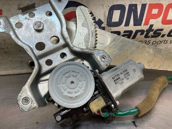 2006 Infiniti V35 G35 Rear Passenger Window Motor Regulator Asm Oem 23Bh1Fk - On Point Parts Inc