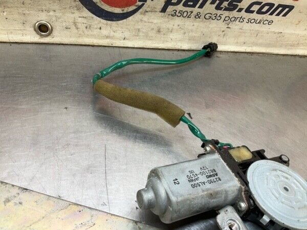 2006 Infiniti V35 G35 Rear Passenger Window Motor Regulator Asm Oem 23Bh1Fk - On Point Parts Inc
