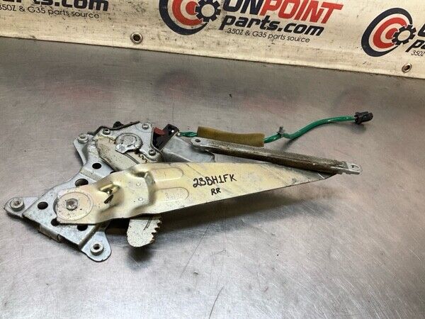 2006 Infiniti V35 G35 Rear Passenger Window Motor Regulator Asm Oem 23Bh1Fk - On Point Parts Inc